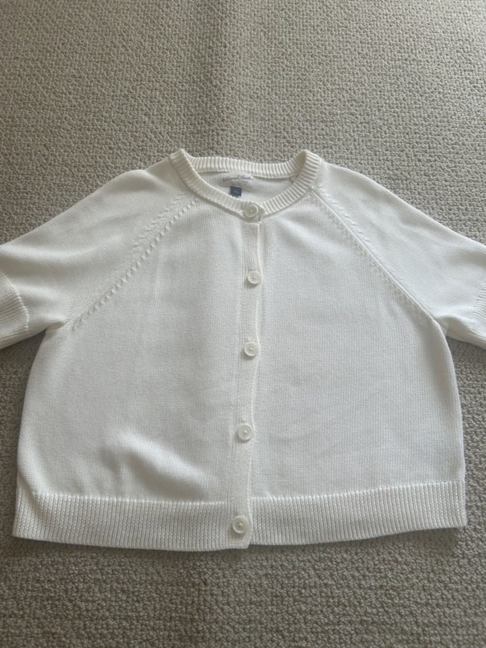 Universal Thread Cream Button-Front Women's Cardigan